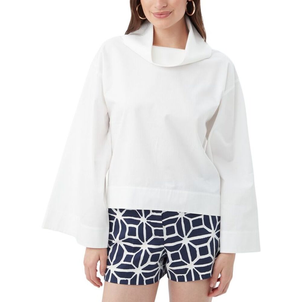 Trina Turk Womens  Tomie Top, White